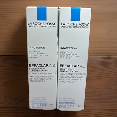 La Roche-Posay Effaclar A.Z. Salicylic Acid Acne Medication - 1.35 oz ea. 2 PACK