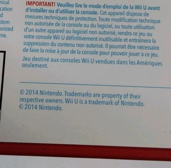 Nintendo Wii U 2014 Mario Kart 8 Complete Untested - Image 3 of 4