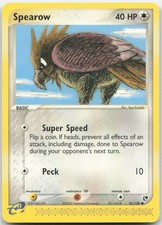 Spearow 81/100 Common Sandstorm Pokemon Moderately Played on eBay