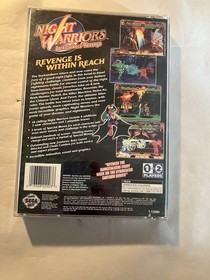 Night Warriors: Darkstalkers' Revenge Sega Saturn With Reg. Card Pre Owned
