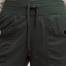 Lululemon Women's Dance Studio Size 4 Green Dark Olive Mid Rise Jogger