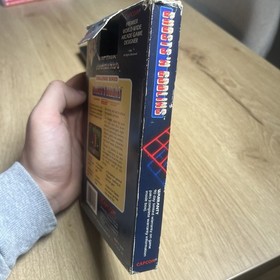 Ghosts 'n Goblins Hangtab 5 Screw Nintendo NES Complete in Box CIB