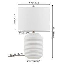 Safavieh ELIO 23.5 INCH TABLE LAMP, Reduced Price 2172783550 TBL4586A