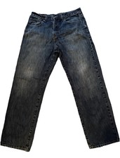 Calvin Klein Mens Straight Fit Denim Jeans TAG SZ 34 Fit Size 33x30 Blue