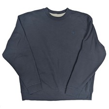 Champion Athletic Wear Navy Blue Fleece Crew Neck Pullover Sweater Men's Size XL