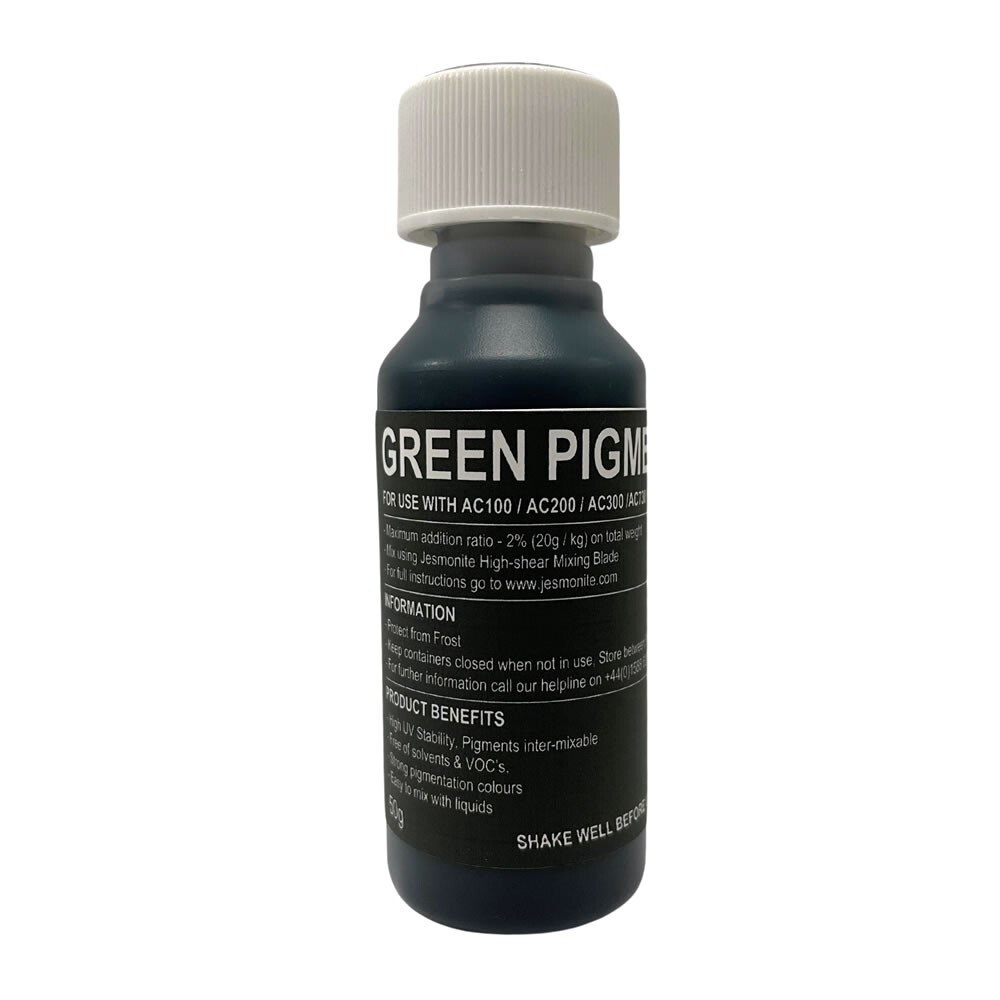 Jesmonite AC100 AC200 AC300 Green Pigment - 50g