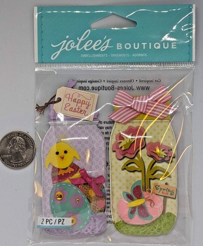 Jolee Dimensional Stickers EASTER Themed Bunny, Baskets, Candy, Eggs - YOU PICK - Picture 12 of 20