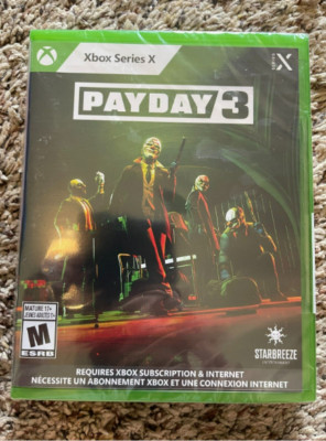 Payday 3 for Microsoft Xbox Series X New