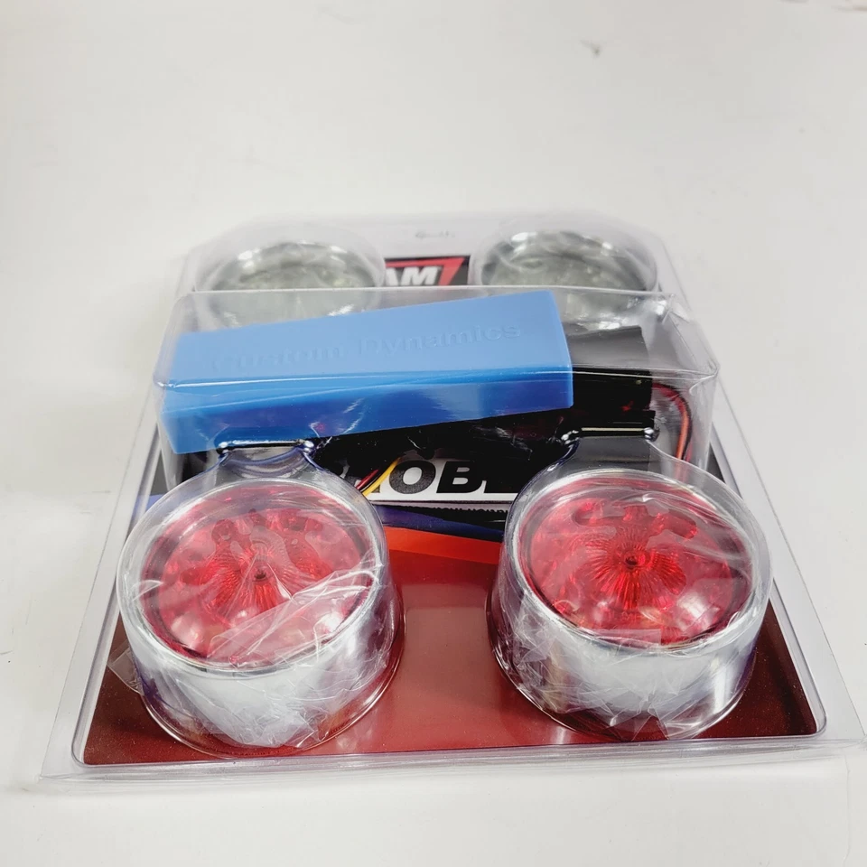 Kit de señal de giro con bisel de bala de sonda dinámica personalizada PB-SS-BB-C Harley 10-13 FLH Foto 2 de 4