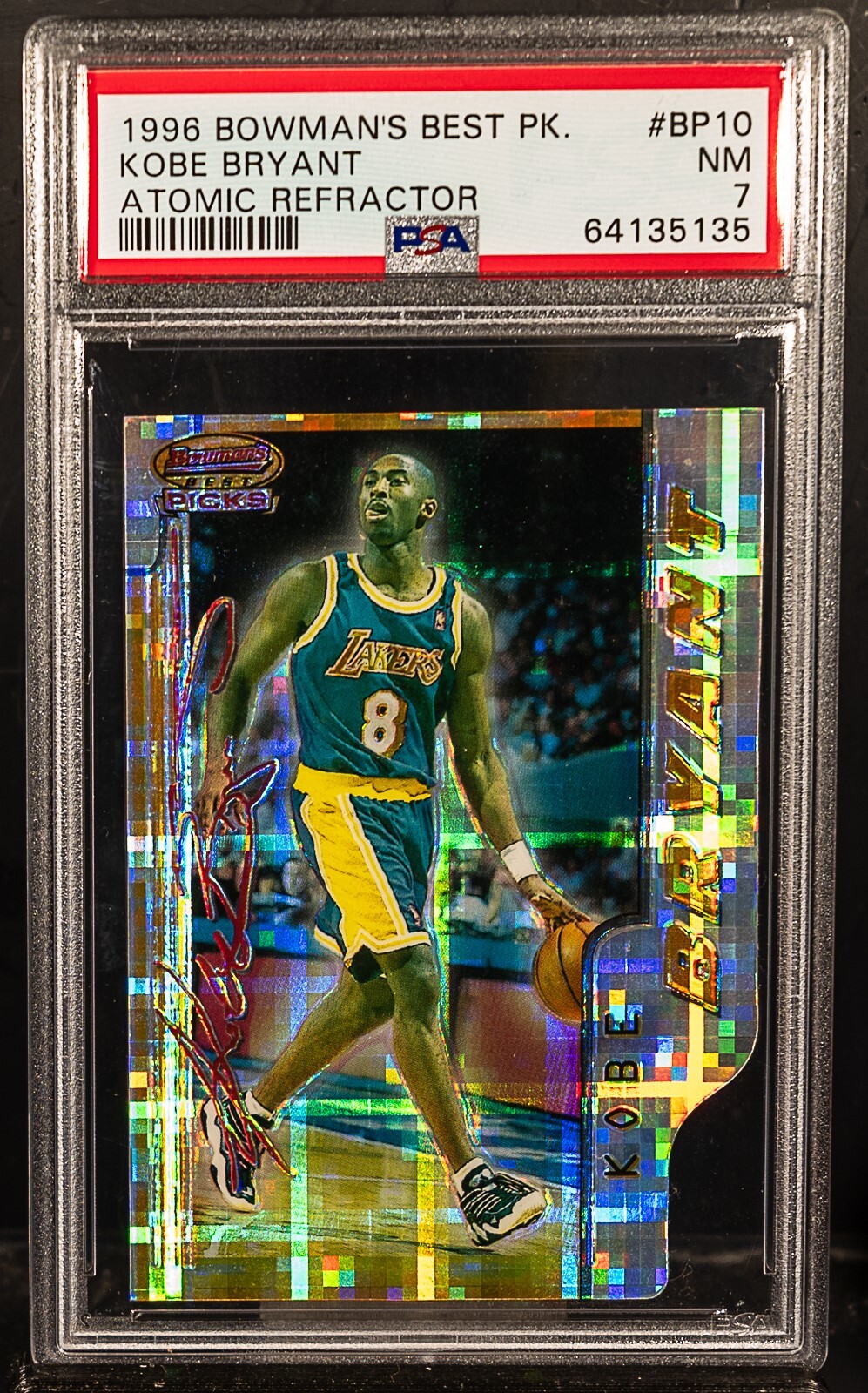 その他 KOBE Bowman's Best Atomic Refractors Kobe Bryant 1996 Bowman's Best #R23 Atomic Refractor Price