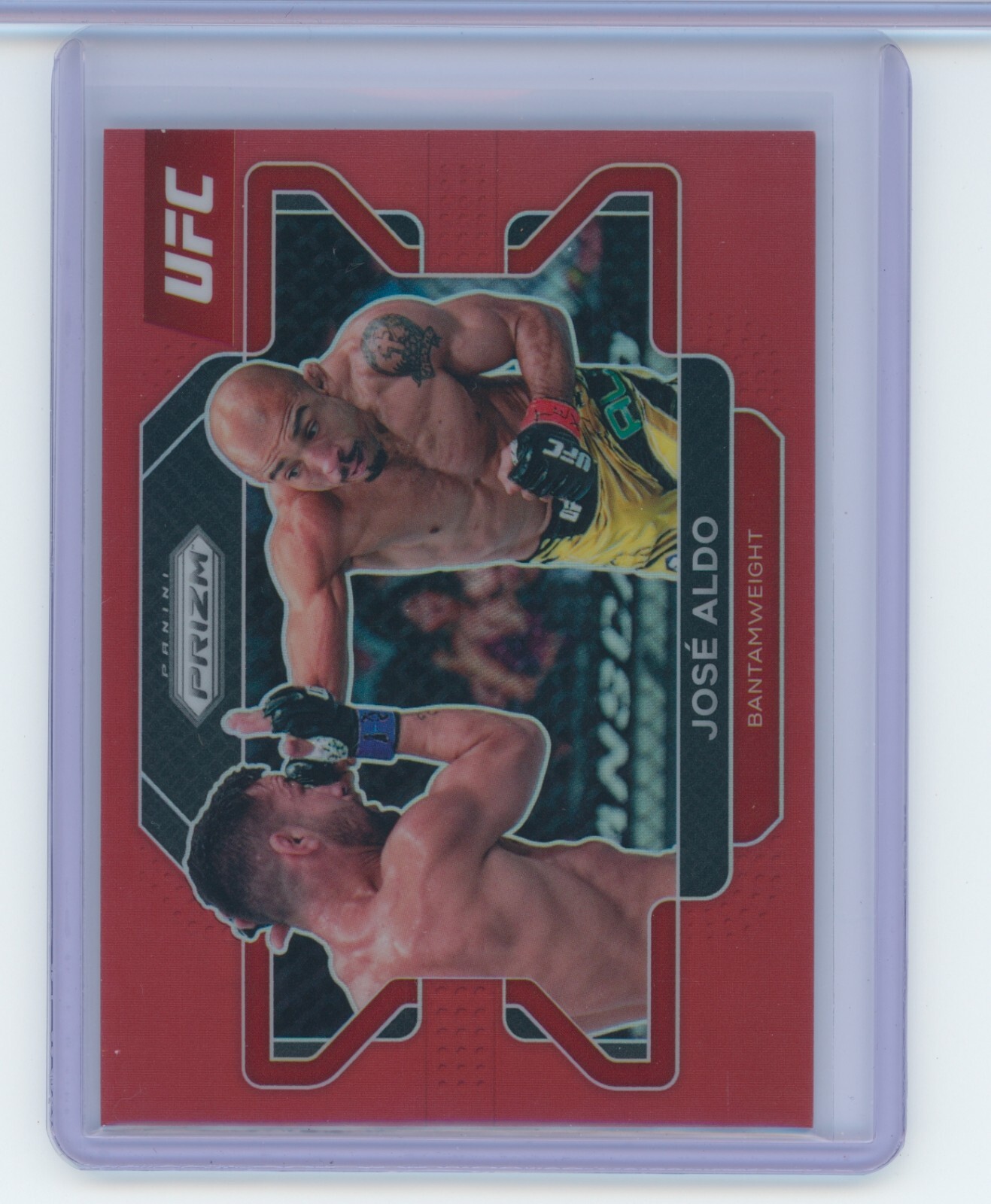 2022 Panini Prizm UFC #14 Jose Aldo Red /299