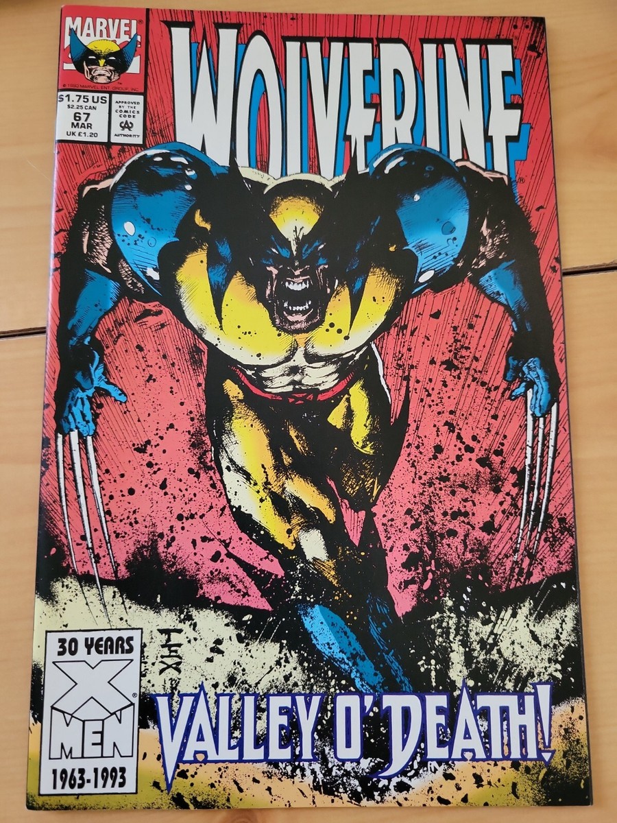 WOLVERINE #67 MARCH 1993 MARVEL COMIC VALLEY O DEATH | eBay