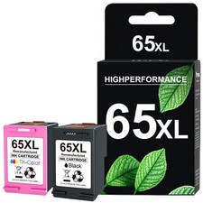 65 XL Ink Cartridge for HP 65XL Ink Deskjet 3755 2600 2652 ENVY 5010 5055 5058