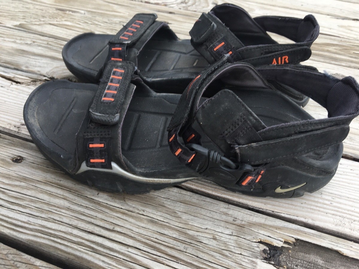 Nike Air ACG Straprunner Black Adjustable Sport Sandals Size 