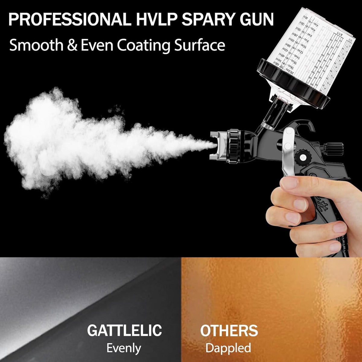 HVLP Gravity Feed Air Spray Gun With High Philippines - View #2