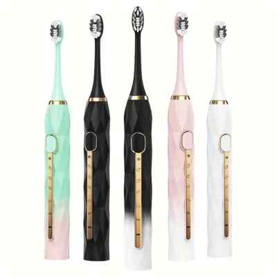 Electric Rechargeable toothbrush with replacement brushes