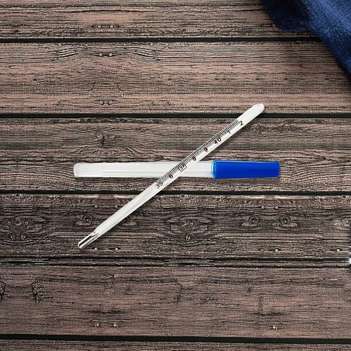 Glass For Home Use Oral & Axillary Adult Kids Triangle Glass Body Thermomete 1ml - Picture 4 of 6