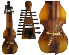 Carved Rare Baryton SONG Maestro 6x10strings 25 1/4 " 641mm  BARYTON Cello