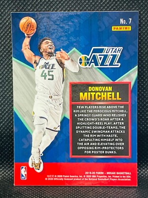 2019-20 Panini Mosaic Basketball - DONOVAN MITCHELL - Jam Masters