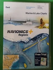 Navionics + Regions EAST Marine & Lake Charts (Daily Updates for 1 Year)