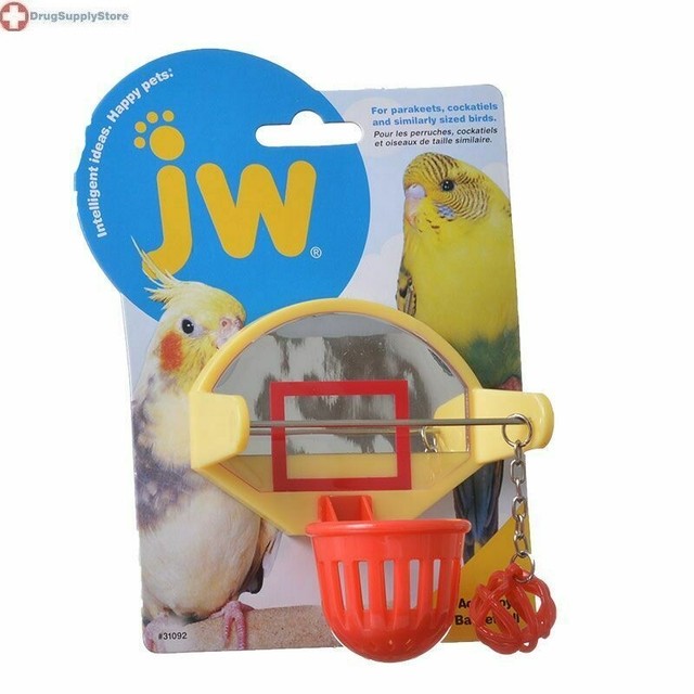 JW Pet Company Activitoys Birdie Basketball Bird Toy 31092 for sale