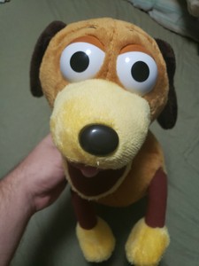 slinky plush dog