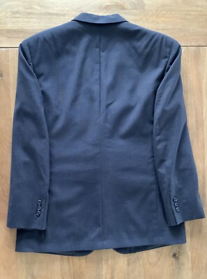 Givenchy Monsieur Blazer Men's 41R Gray Pinstripe Wool Sport