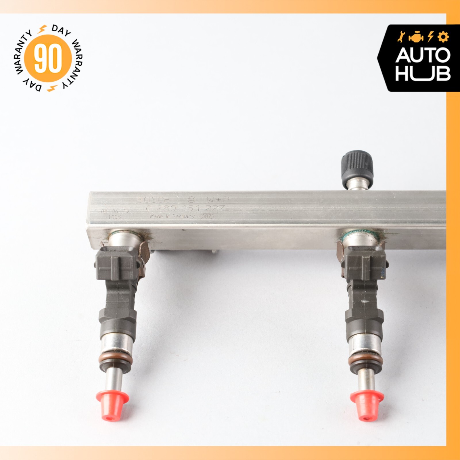 Maserati Quattroporte M139 Fuel Injection Rail Line w/ Injectors Right Side 72k