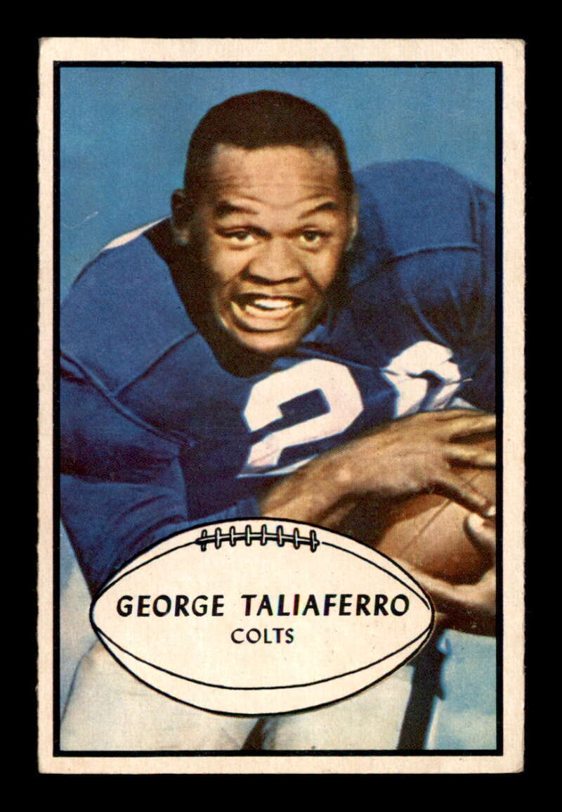 1953 Bowman 19 Taliaferro VGEX X3038923 eBay