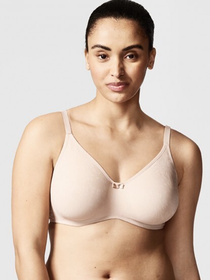 CHANTELLE 32 DDD #18J1 COMFORT CHIC MOLDED UNDERWIRE BRA, ROSE, NWOT $79