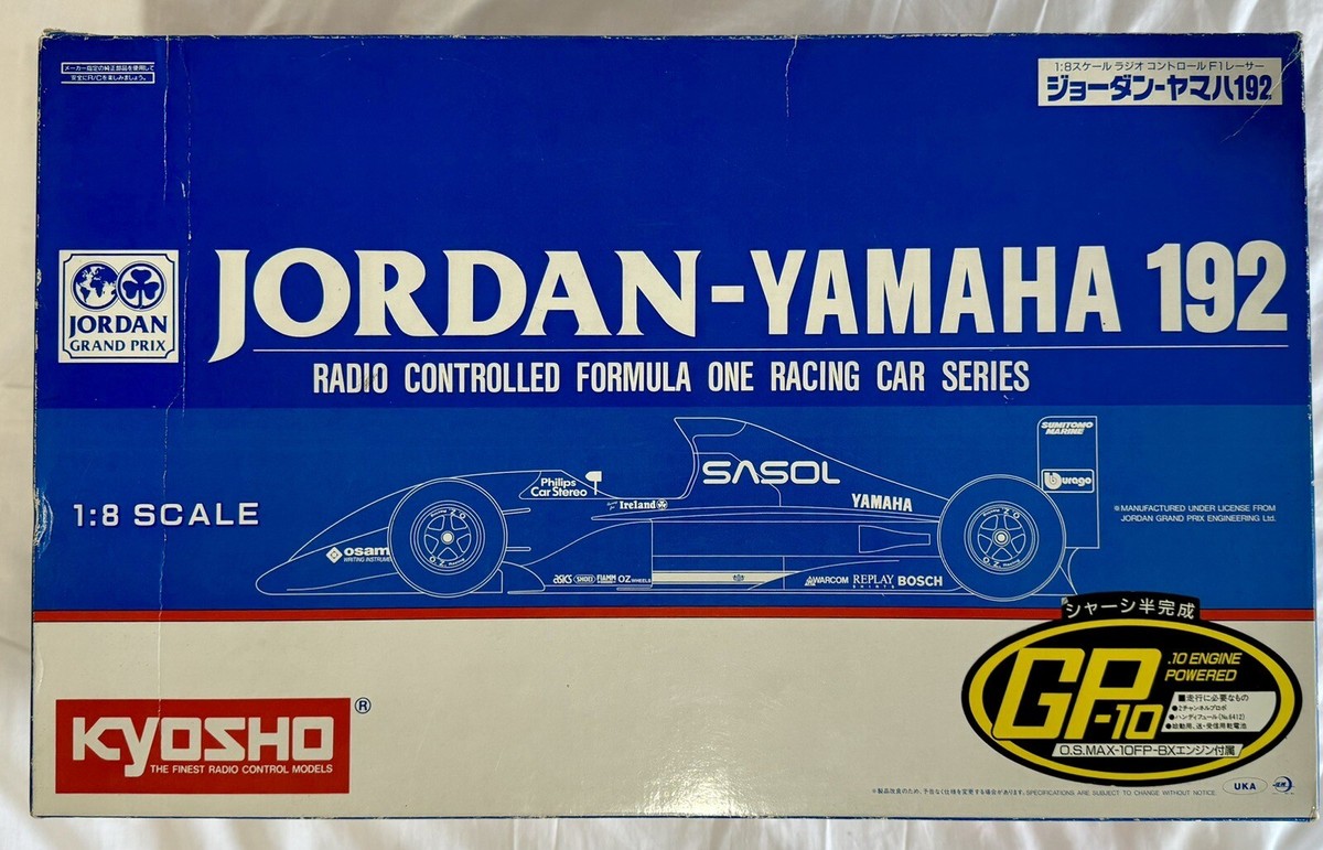 Kyosho 1/8 F1 GP Jordan Yamaha 192 GP-10 3274 Very rare