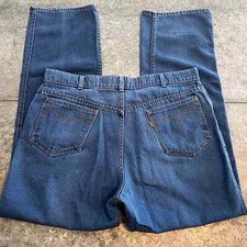 Vintage Levi s For Men Skosh More Comfort Orange Tab Denim Jeans Mens 36 / 37