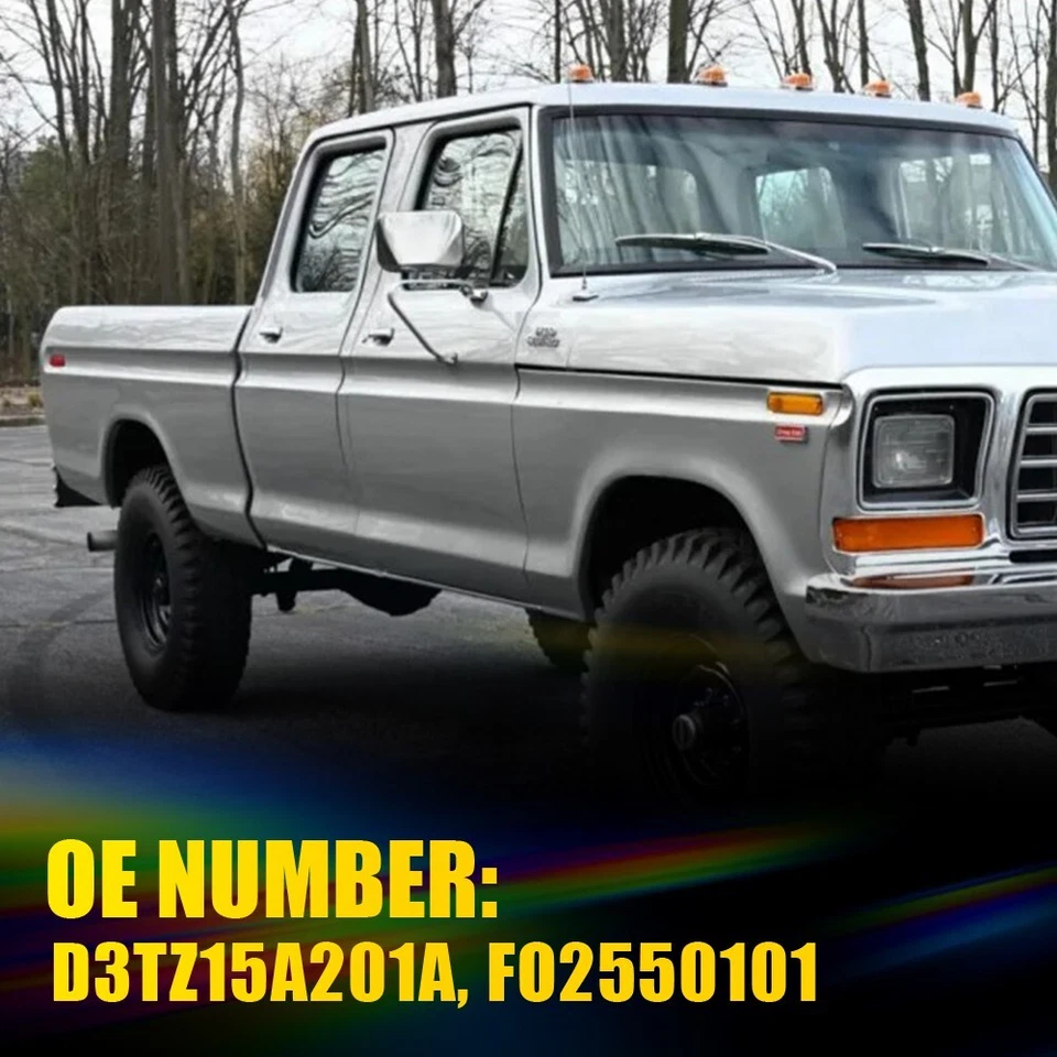 Para Ford F100 F150 F250 F350 1973-1979 LED luz de señalización lateral carcasa ámbar + rojo Foto 3 de 4