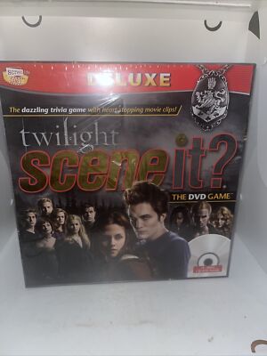 Twilight Scene It (Deluxe Edition) (DVD / HD Video Game, 2009) Partially Sealed
