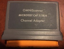 Microtest OMNISCANNER Category 6 Channel Adapter No.2950-4012-02 Network Fluke