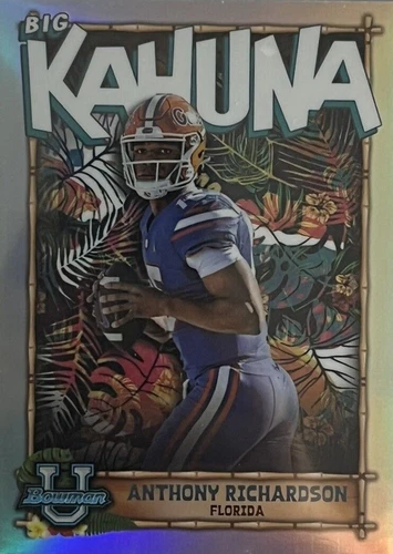 2022 Bowman University Chrome Anthony Richardson #TBK-6