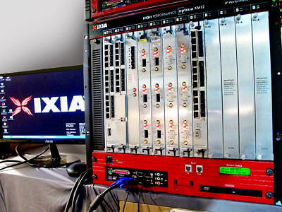 Ixia XM-12 WIN XP + IxOS 8.50.1700.5 EA +IxNetwork  +IxAutomate +IxLoad 