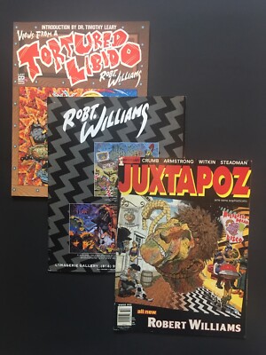 Robert Williams SIGNED! Views From A Tortured Libido + Catalogue