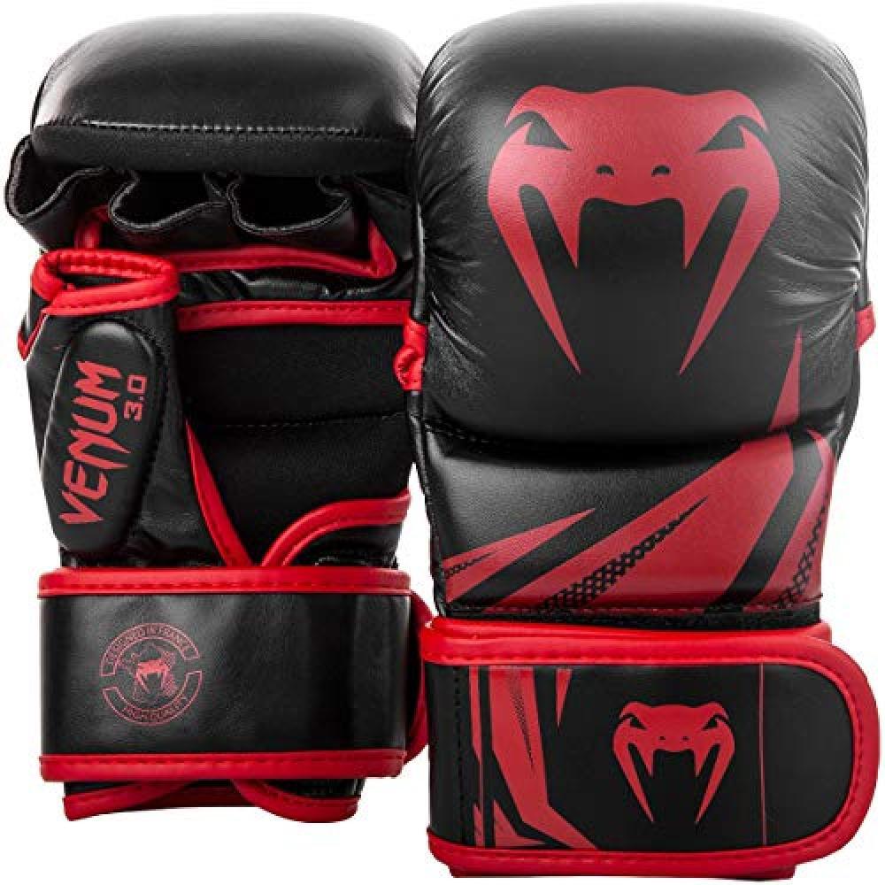 (TG. Large/X-Large) Venum Contender 3.0, Guanti Sparring Unisex, Nero, Large/X-L