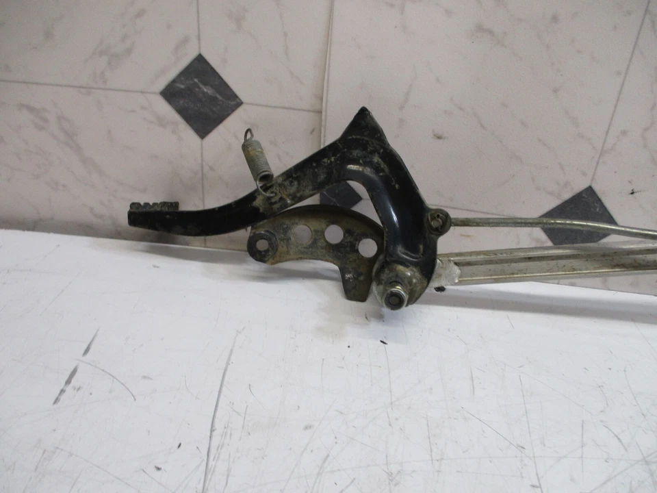 Tensor de pedal placa freno trasero Kawasaki kx80e kx 80 e 1985 85 Foto 4 de 4