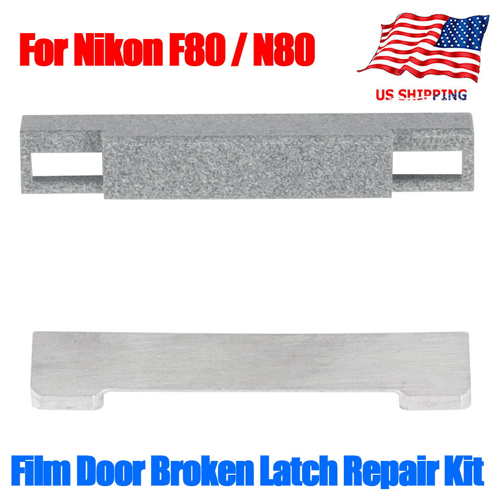 For Nikon F80 / N80 Camera Back Film Door Broken Latch Metal Repair Kit USA