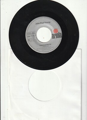 John Paul Young - Love Is In The Air / Won't Let This Feeling Go 7'' (VG)  1977