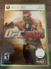 UFC Undisputed 2010 (Microsoft Xbox 360, 2010) CIB Tested And Working