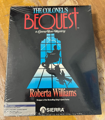 The Colonel`s Bequest a Laura Bow Mystery Atari ST NEU in Folie Sierra RPG OVP