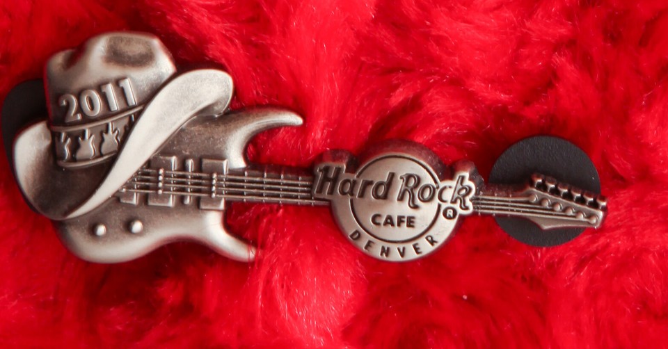Pin's Hard Rock Cafe - Choix : Denver, Venice, Tulsa, Etc - Achat à L'unité