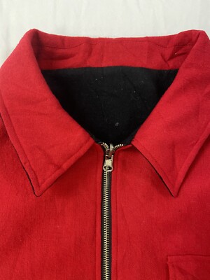 Vintage Marlboro Wool Coat Jacket Size Small Reversible 90s | eBay