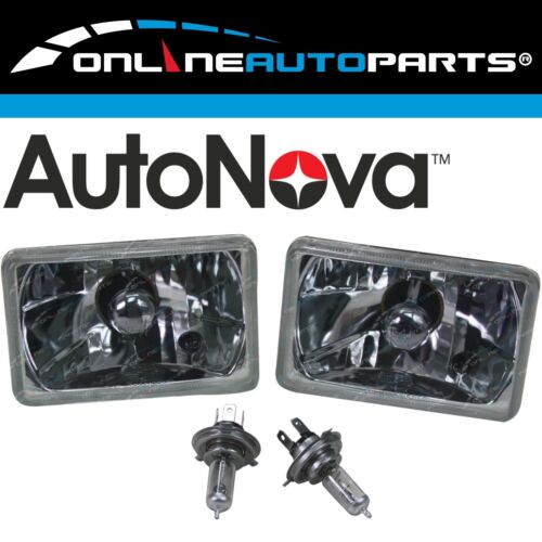 Crystal Outer Headlights Lamp Upgrade Kit H4 60/55w for Landcruiser 80 Series - Photo 1/4