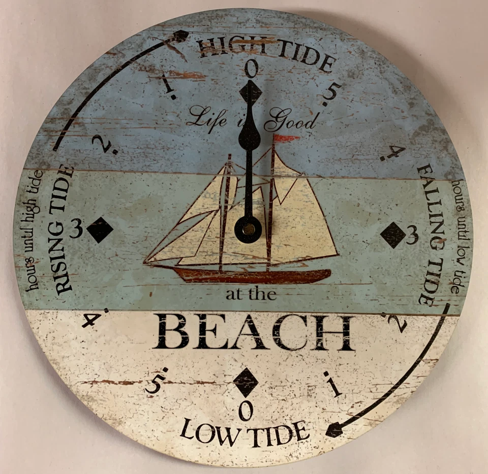 Tide Clock- Beach Tide Clock - Image 4 of 4
