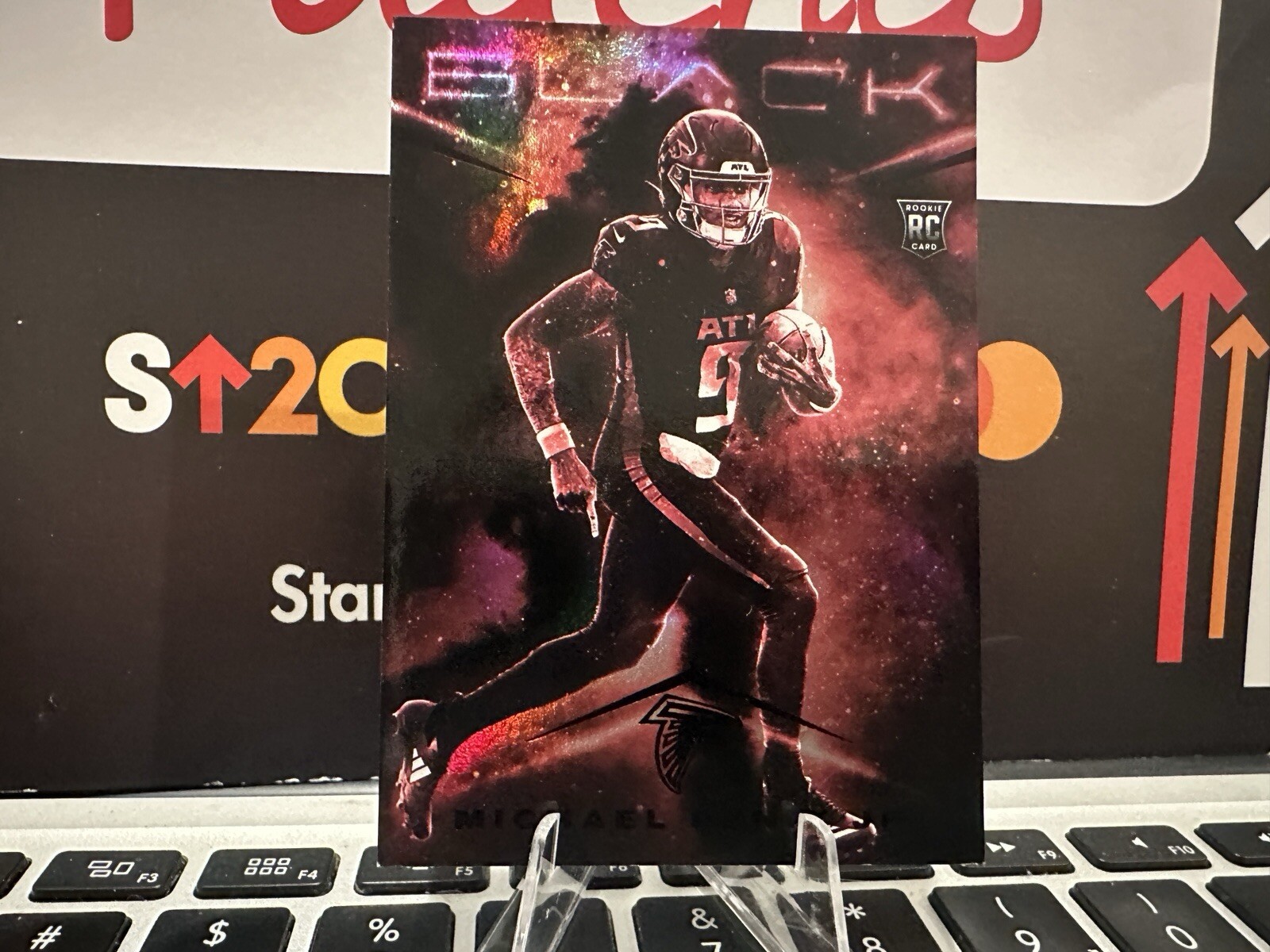 2024 Panini Black Football * Smoke Screen * Michael Penix Jr SSP Case Hit Rare