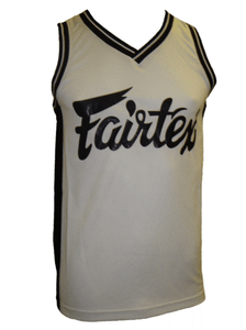 NEW-Fairtex-Jersey-for-Muay-Thai-Kickboxing-MMA-BJJ-UFC-JS-2-White-Black